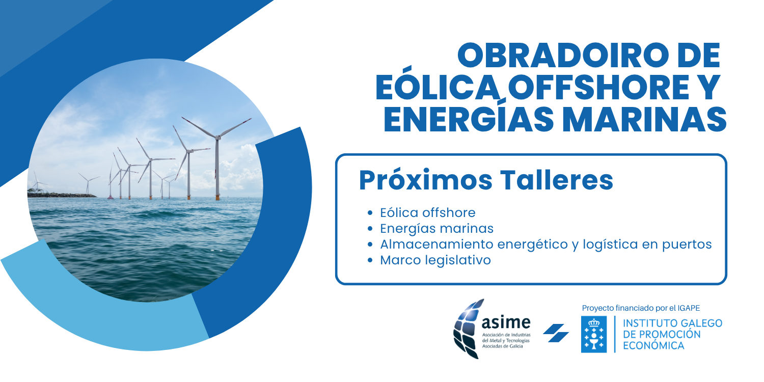 Banner Asime obradoiro eolica offshore y energias marinas